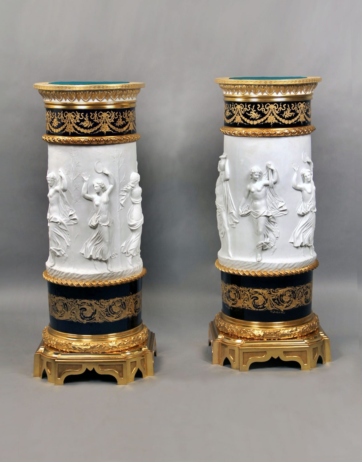 A Rare and Fantastic Pair Of Late 19th Century Gilt Bronze Mounted ...