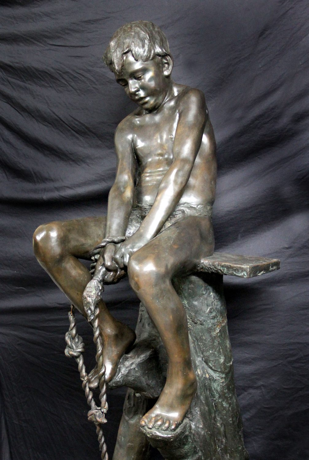 An Exceptional Early 20th Century Life Size Italian Bronze