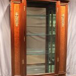 A François Linke Early 20th Century Louis XVI Style Gilt Bronze Mounted Parquetry Vitrine