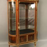 19th Century Louis XVI Style Vernis Martin Vitrine