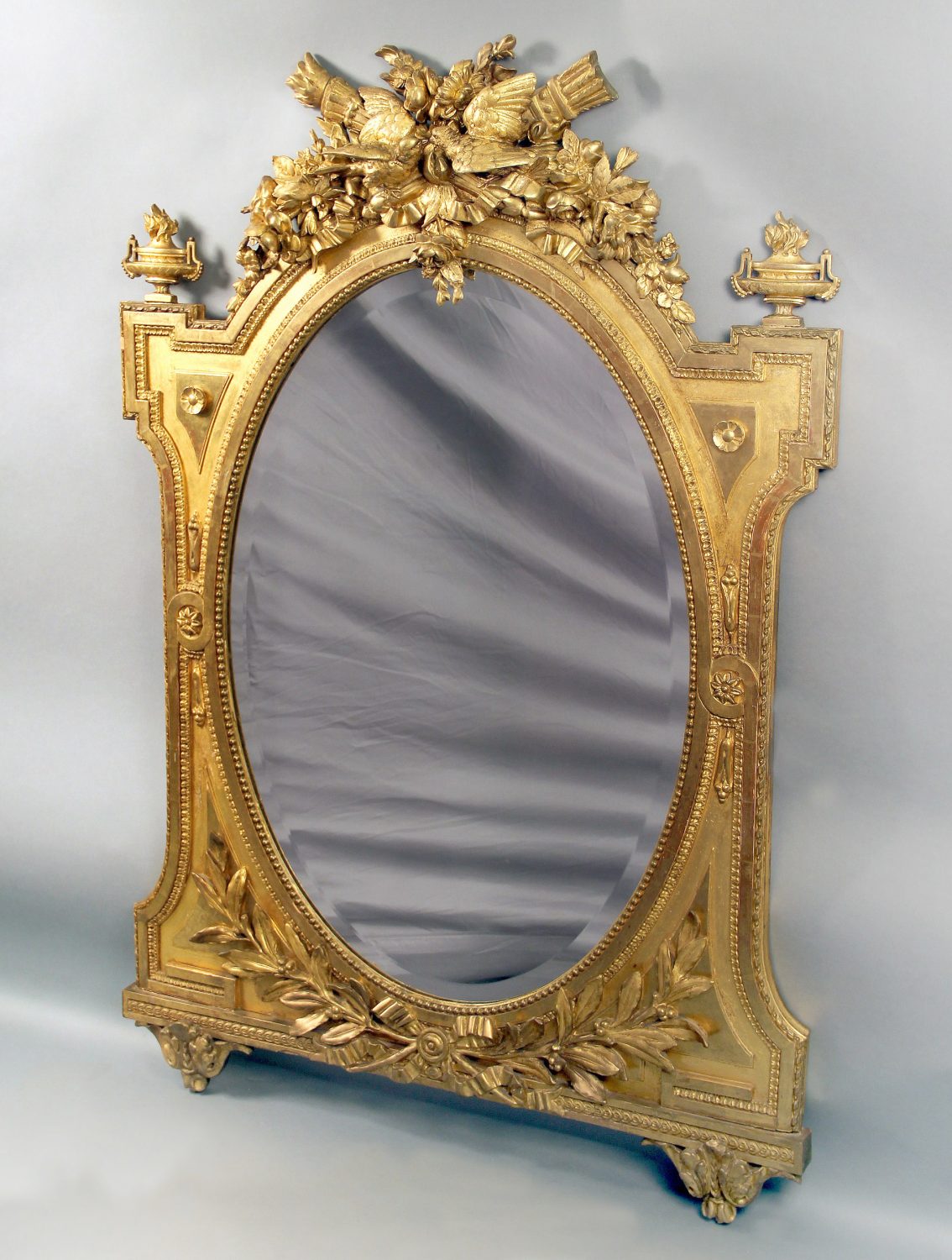 19th Century Giltwood & Bronze Mirrors