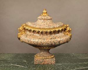 Ornate Bronze & Porcelain Centerpieces