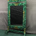 Gilt Bronze malachite dressing mirror