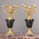 19th Century 6-light Candelabras for Sale