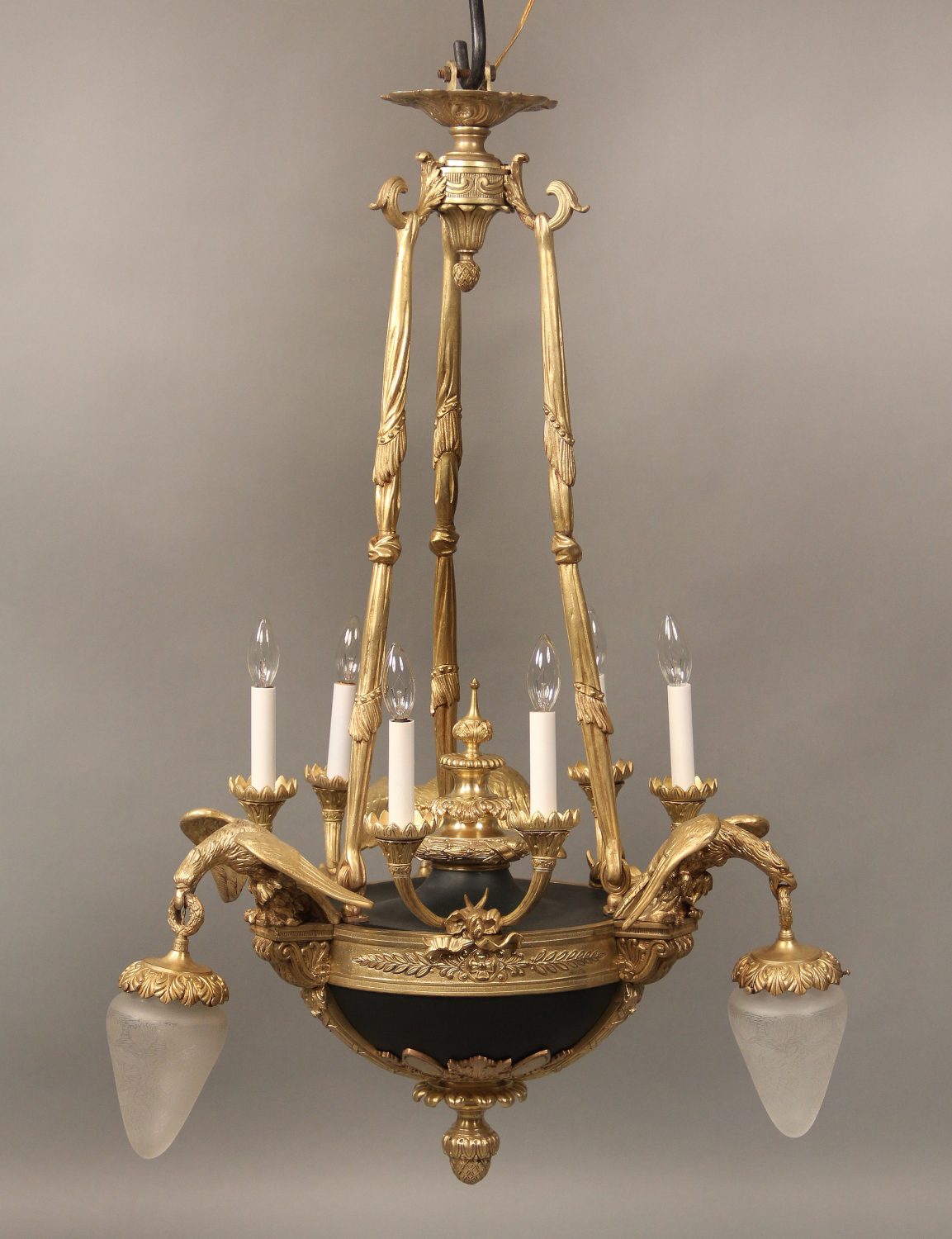 The elegance of Bronze doré (gilt bronze) is a technique that