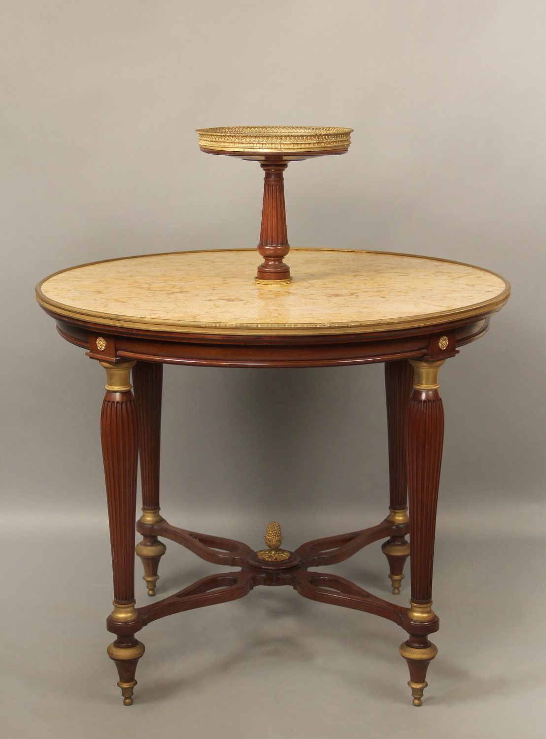 Gilt Bronze Mounted Pastry Table