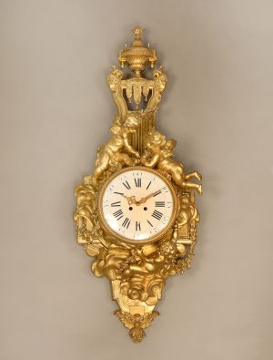 19th Century Cartel and Wall Clocks