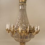 Late 19th Century 23 Light Empire Style Chandelier