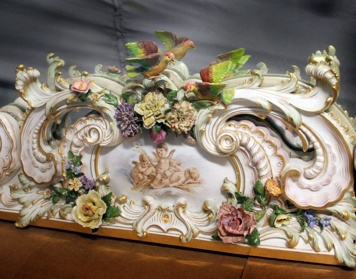 A Unique and Monumental Late 19th Century German Meissen Porcelain ...