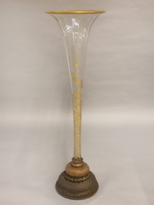 A Rare and Impressive Late 19th / Early 20th Century Baccarat Crystal Floor Vase