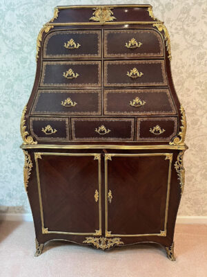 An Interesting Late 19th Century Gilt Bronze Mounted Cartonnier / Dresser